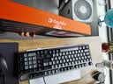达尔优（DAREU）EK815pro有线游戏键盘 98配列 多媒体旋钮 电脑键盘 EK815pro黑灰拼色-青轴 实拍图