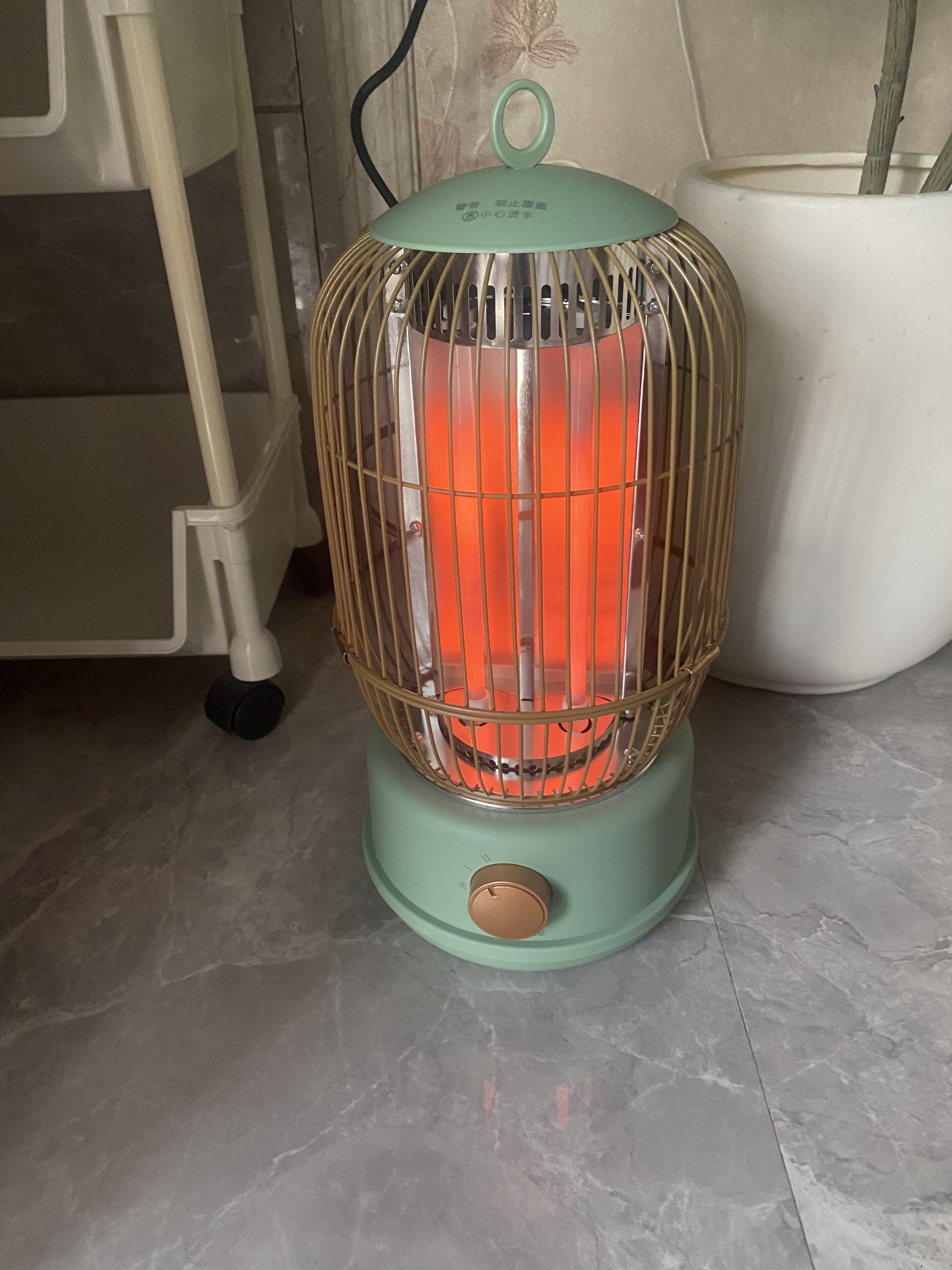 赛亿取暖器家用电暖器速热小太阳电暖气节能复古烤火炉远红外石英管浴霸电烤取暖炉加热器 NL60 实拍图