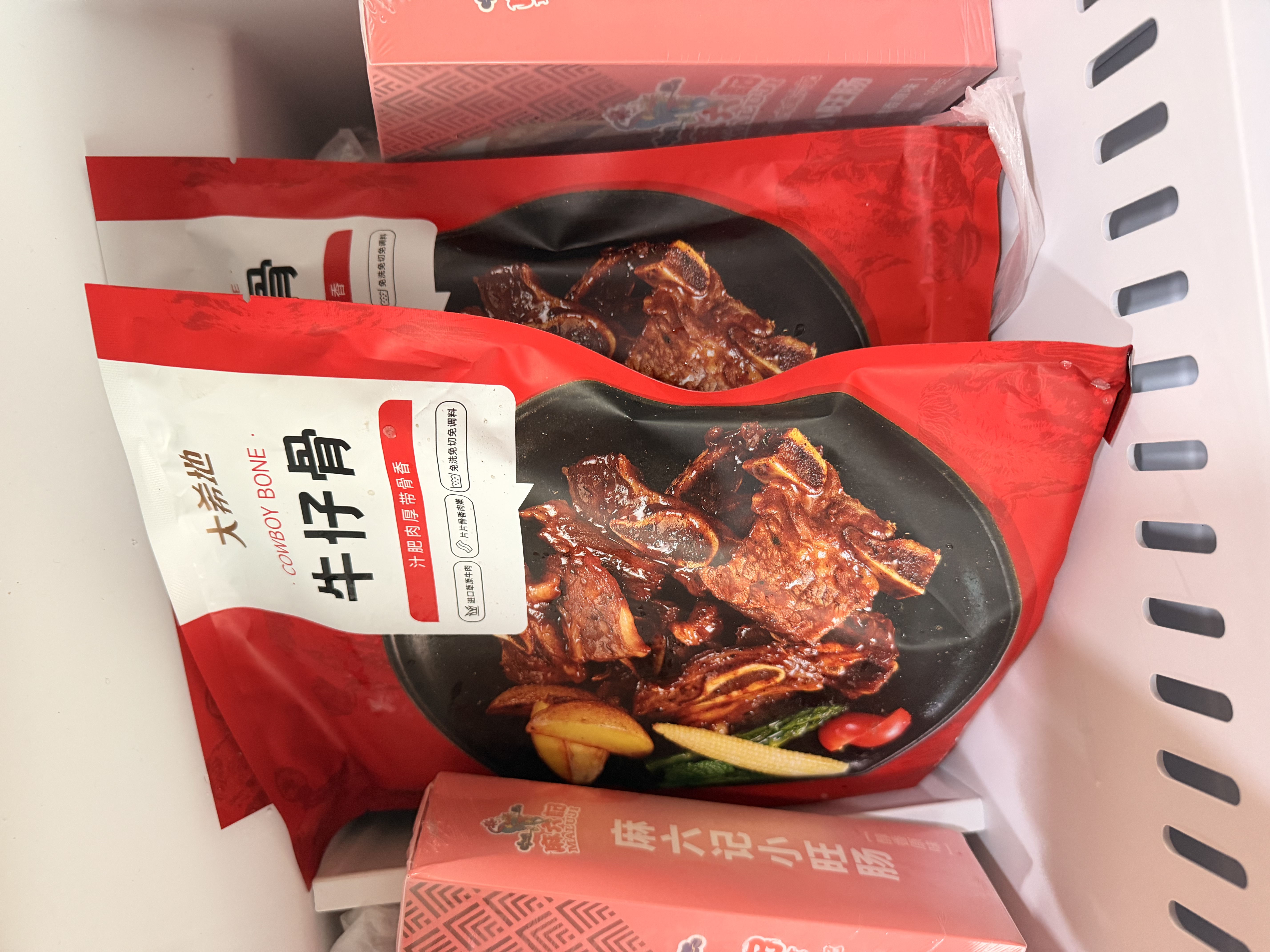 大希地腌制 调味牛仔骨 带骨小牛排  牛肉牛肋骨烧烤食材冷冻400g下饭菜 实拍图