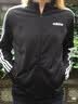 adidas休闲舒适三条纹立领夹克外套卫衣男装秋季阿迪达斯轻运动 黑色/白（推荐选大一码）   L 实拍图