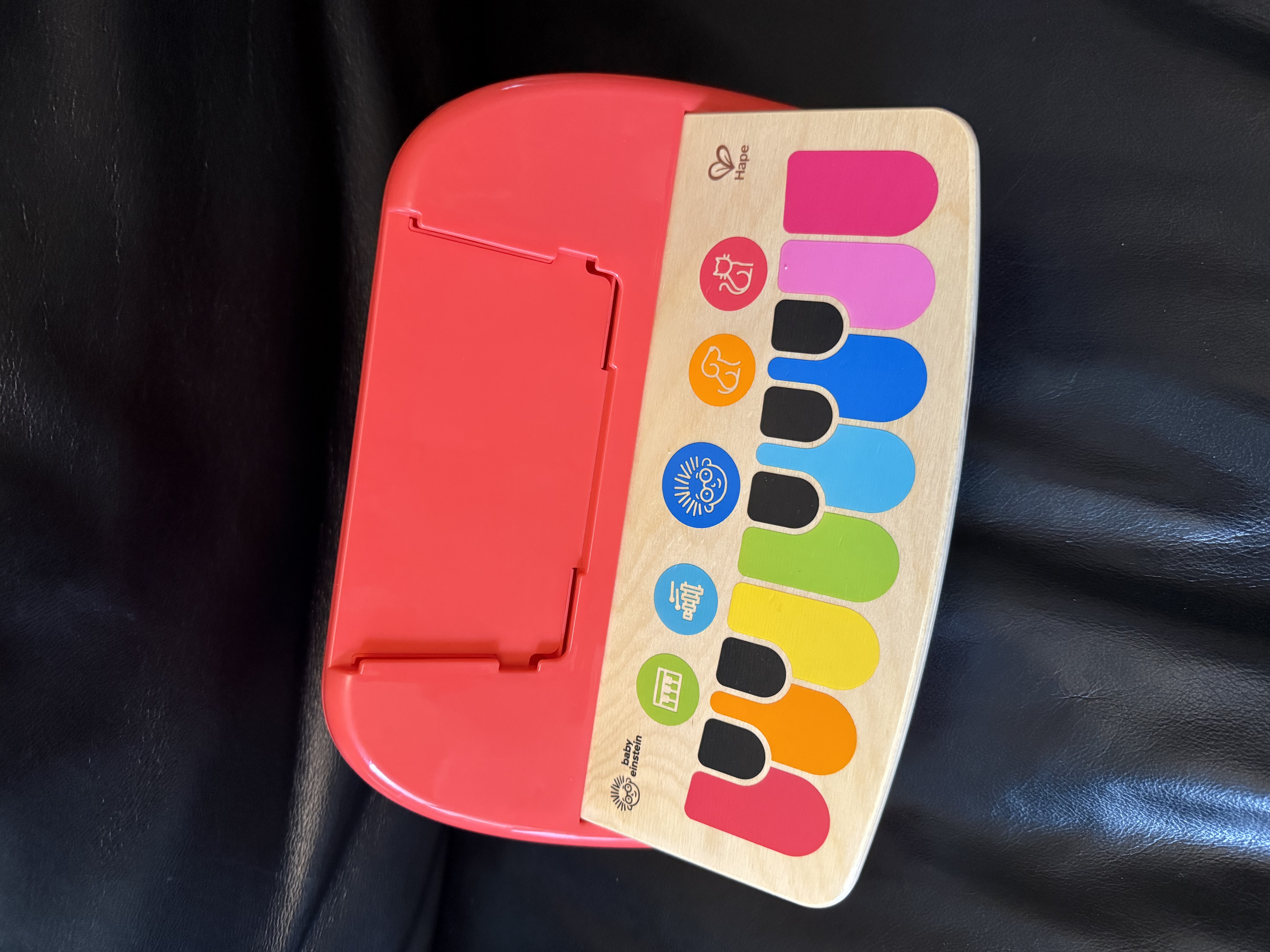 Hape(德国)男孩音乐玩具女孩乐器初学者黑科技智能触控电子钢琴800894 实拍图