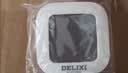 德力西电气（DELIXI ELECTRIC）家用室内温度计带笑脸婴儿房闹钟计时电子数显温湿度计温度表 实拍图
