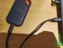 Sandisk闪迪1TB Type-c USB3.2移动固态硬盘（PSSD）E31高速 移动SSD 读速1000MB/s 兼容手机笔记本电脑 实拍图