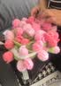 三彩熊52朵玫瑰花束毯子女生送闺蜜生日礼物女士新婚礼物永生花送妈妈 实拍图