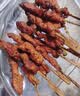 华都食品骨肉相连净重2斤25串 鸡软骨肉串鸡脆骨 烧烤食材空气炸锅半成品 实拍图