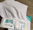 全棉时代洗脸巾80抽*1提加厚悬壁挂式100%纯棉柔巾一次性擦脸面巾20*20CM 实拍图