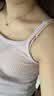 十月结晶哺乳文胸裸感透气产后喂奶孕产妇哺乳内衣 蛋壳肤L码 实拍图