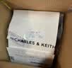 CHARLES&KEITH鳄鱼纹凯莉包手提斜挎婚包包女包生日礼物送女友CK2-50270880-1 Ivory象牙色 S 实拍图
