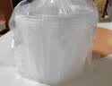 京东京造 一次性碗 食品级塑料碗 耐高温烧烤露营饭盒餐盒400ml【50只】 实拍图