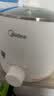 美的（Midea）电煮锅 宿舍小锅 不锈钢小电锅 学生寝室一体泡面火锅 多功能电热锅 0涂层小型1-2人用 XZE1611 实拍图
