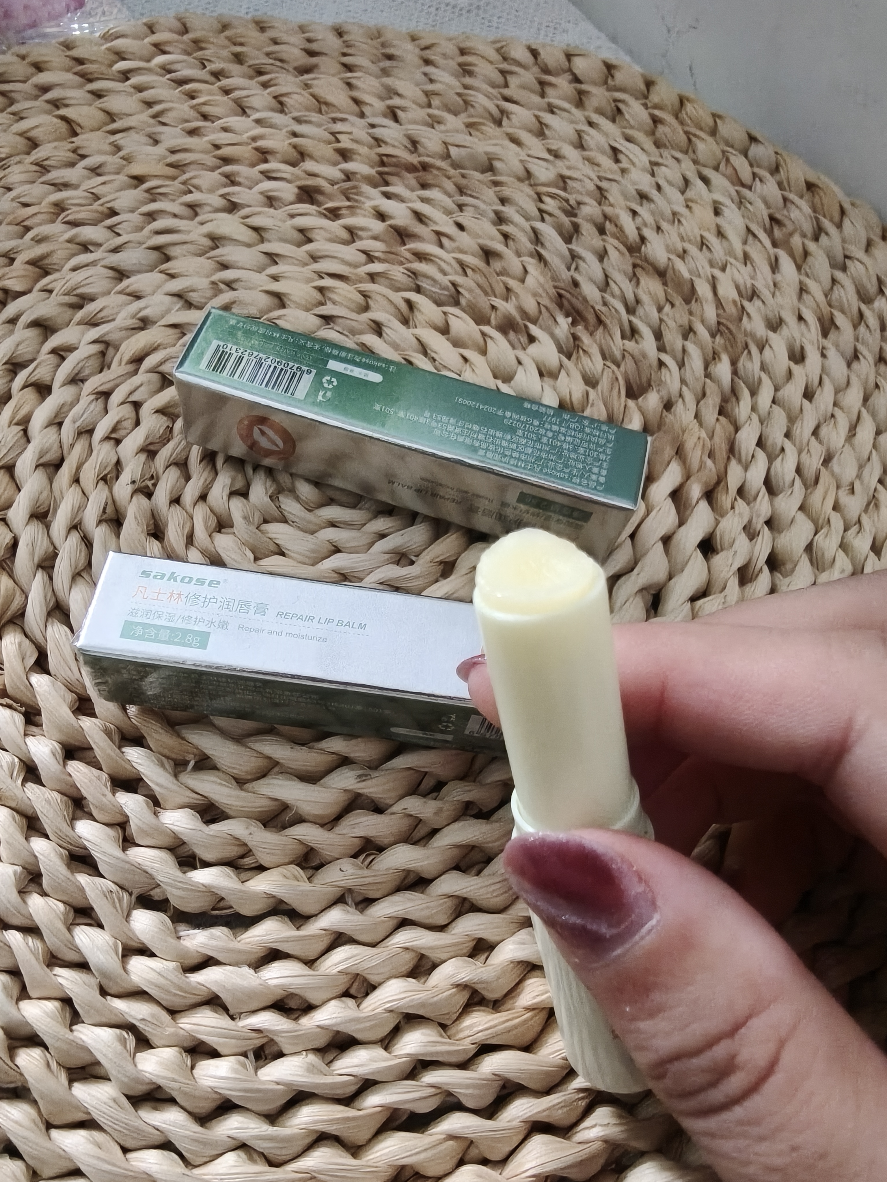 sakose凡士林修护润唇膏2支5.6g 秋冬防干裂起皮保湿补水女唇膜滋润唇纹 实拍图