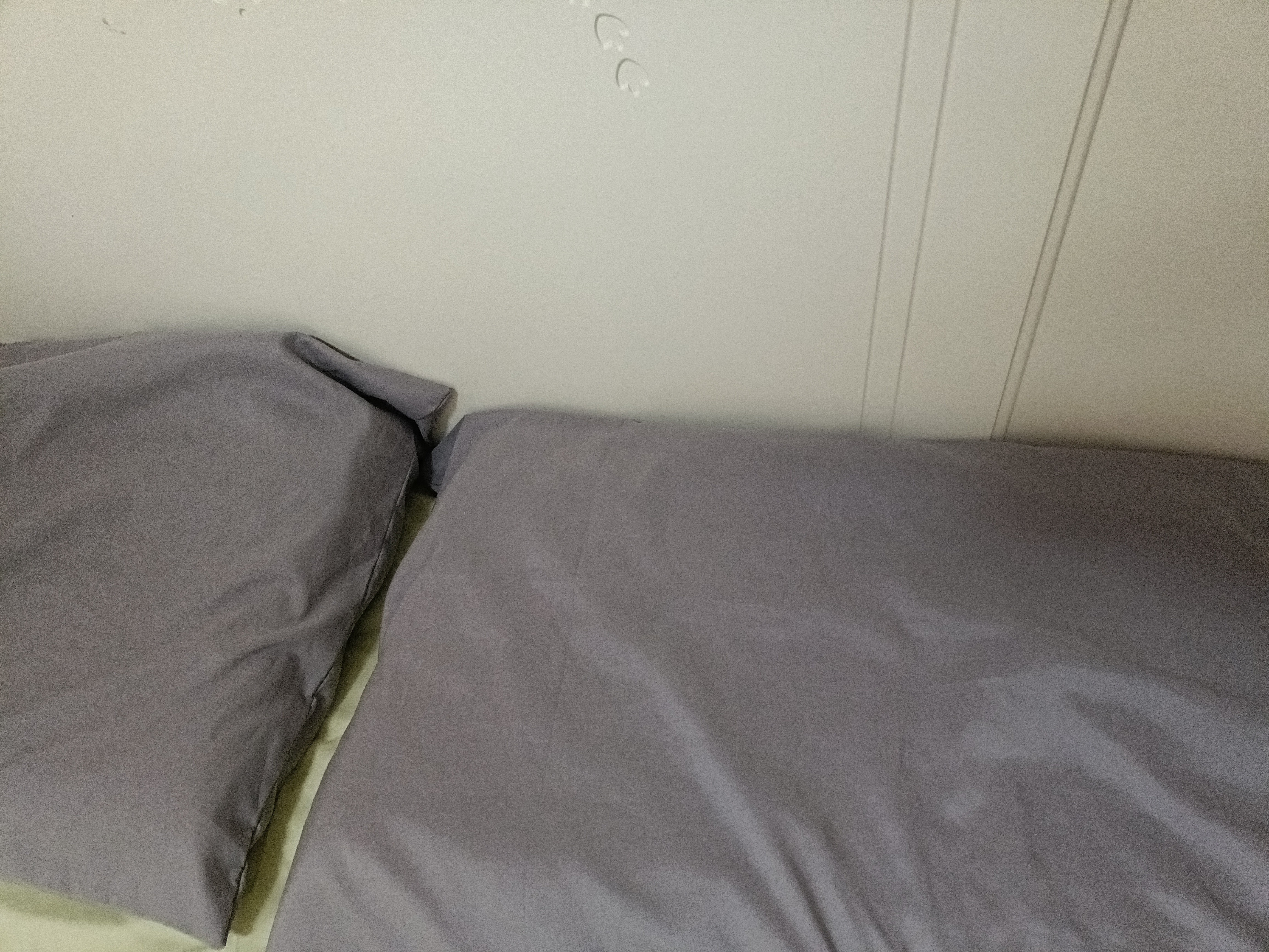 红豆床上四件套亲肤裸睡床单枕套被罩床上用品单人宿舍家用被套200*230cm灰1.8米床笠款 实拍图