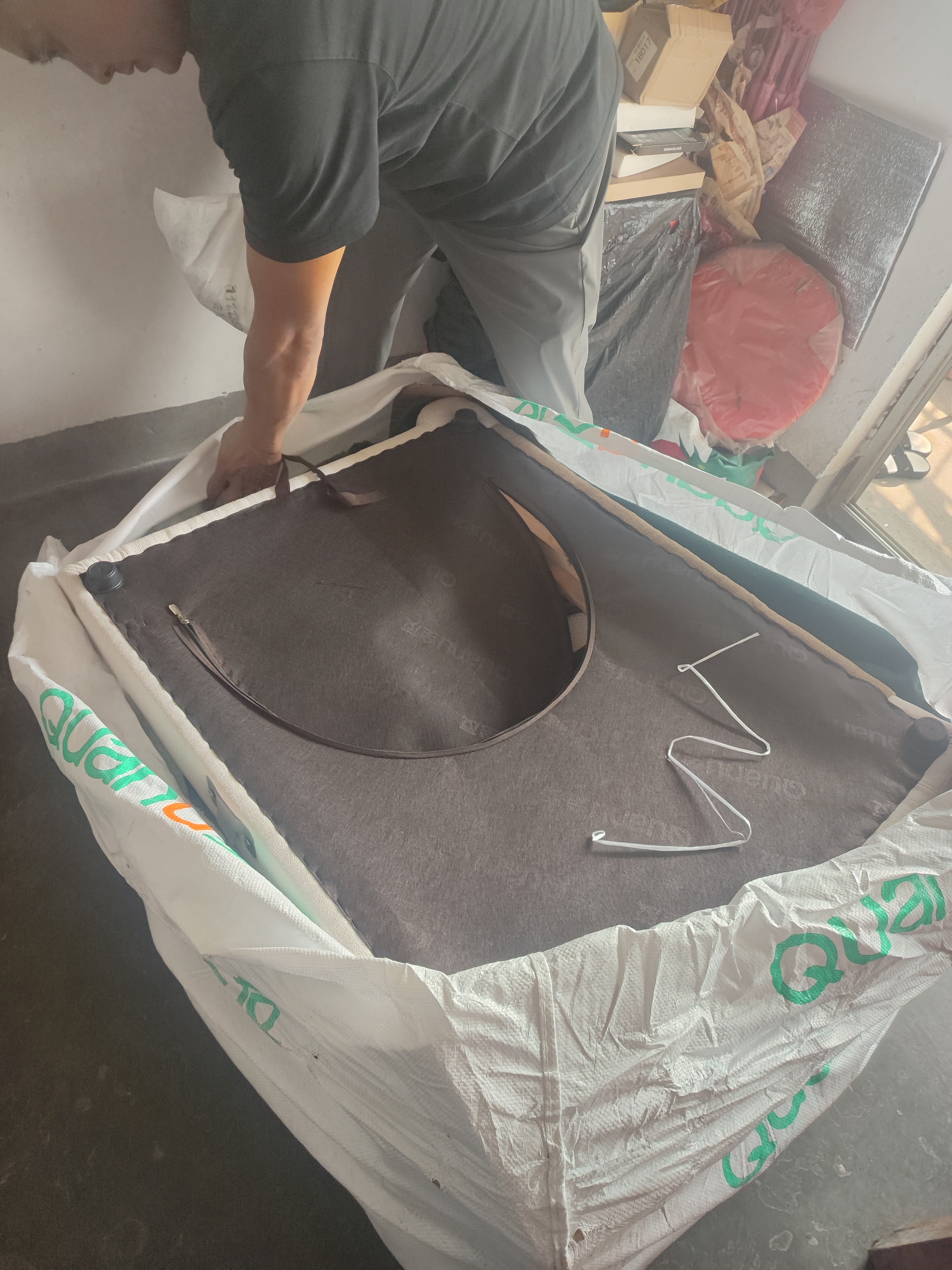 全友家居 现代简约飞翼沙发客厅家用小户型直排式一字高级感布艺沙发 实拍图