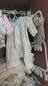babylove【清仓】新生儿连体衣秋冬季衣服恒温薄夹棉保暖哈衣棉服 极光蓝 66cm 实拍图