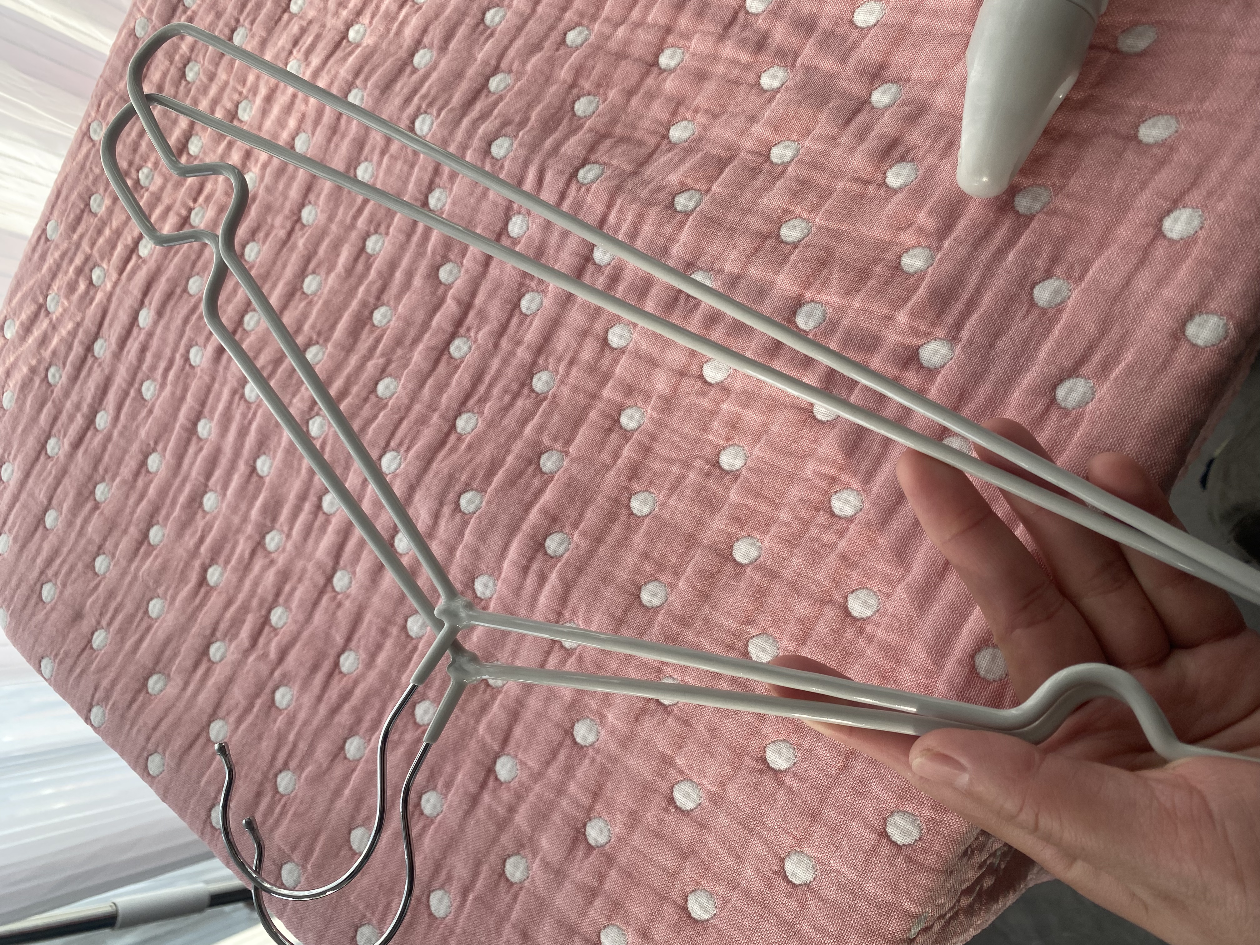 美丽雅防滑衣架晾衣架成人无痕家用晒衣架传统衣挂衣服撑衣架子灰色30个 实拍图