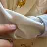 贝瑞加（Babyprints）婴儿连体衣2件装新生儿纯棉内衣长袖四季爬服宝宝哈衣薄款 白黄59 实拍图