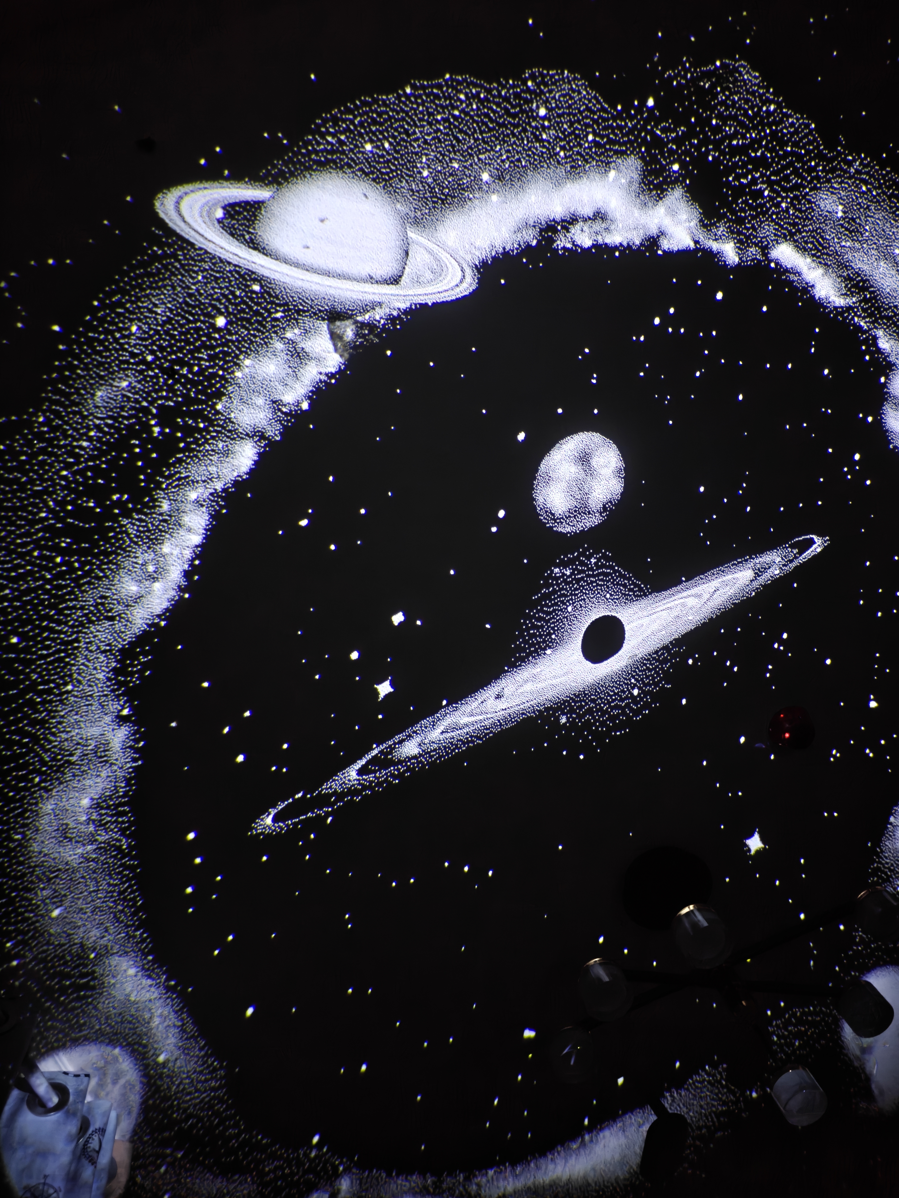 万火星空小夜灯卧室睡眠灯床头灯氛围灯星空灯满天星卧室投影灯新款 实拍图