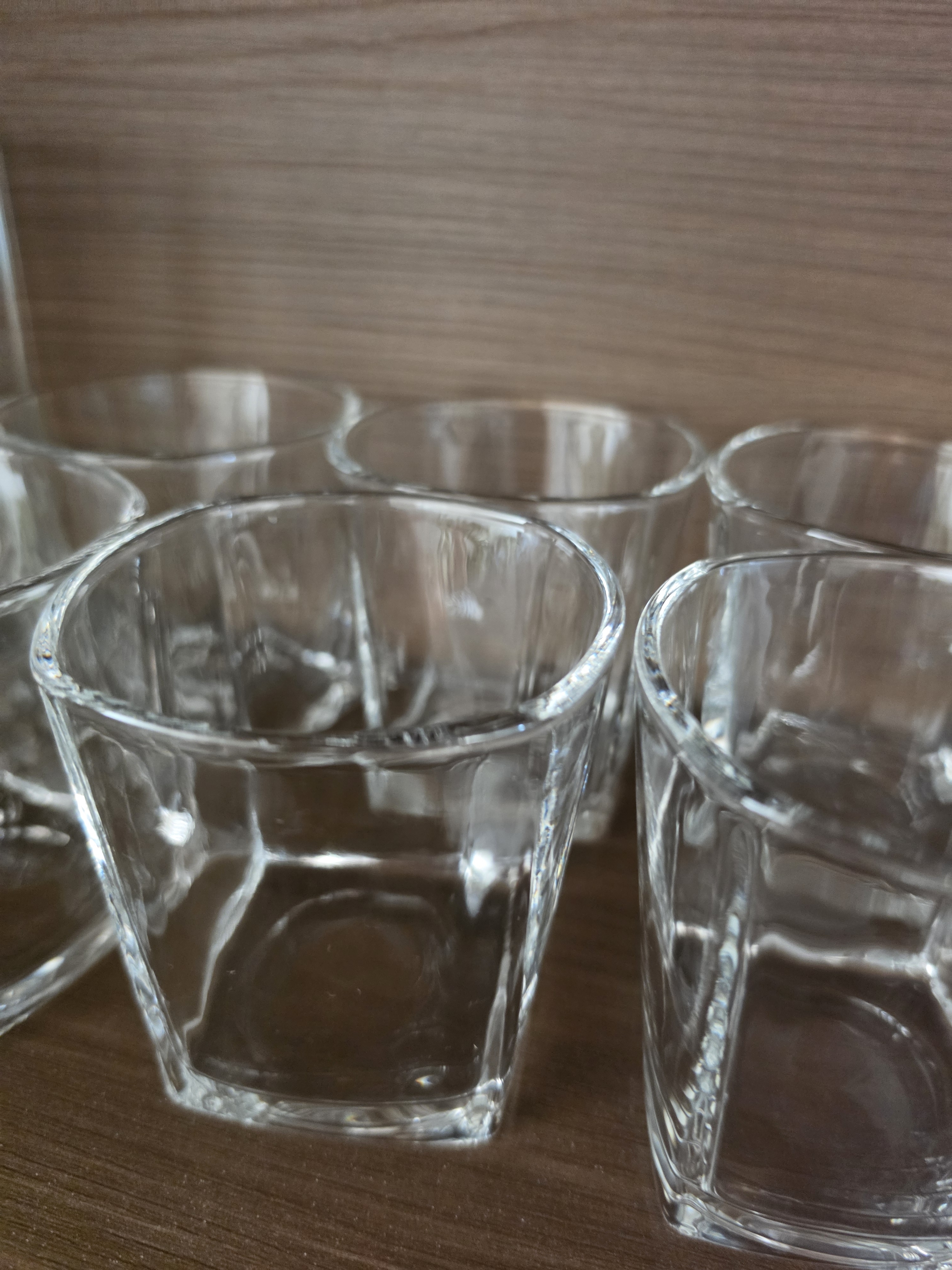青苹果加厚无铅玻璃杯295ml6只 鸡尾酒洋酒杯威士忌杯 办公饭店待客家用 实拍图