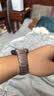 华为HUAWEI WATCH 5 42mm高端款烁金色904L不锈钢表壳晨曦金钛金属表带eSIM通话手表 实拍图