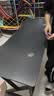 皆客电脑桌台式电竞桌子双人游戏桌椅家用办公桌书桌工作台学习写字桌 破价福利-【黑碳纤维+黑架】-140*60 实拍图