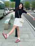 viney【何泓姗同款】牛皮斜挎包包女包轻奢生日礼物高级感送女友老婆 【白色】明星同款高档品牌手提小方包 时尚ck风小众单肩腋下包 实拍图