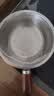 特厚不锈钢平底锅奶锅电磁炉通用不粘锅辅食锅汤锅煮锅蒸锅汤锅 胡桃木锅17cm 实拍图