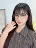 aojo轻量化眼镜框可配防蓝光高度数近视眼镜片方圆框男女款AJ102FM106 C2浅透茶 轻约14g 单镜框 实拍图