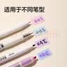 得力（deli）800枚马卡龙彩色大容量卷式不干胶标签贴纸便利贴姓名贴便签纸 易撕办公物流快递25*15mm BT524 实拍图