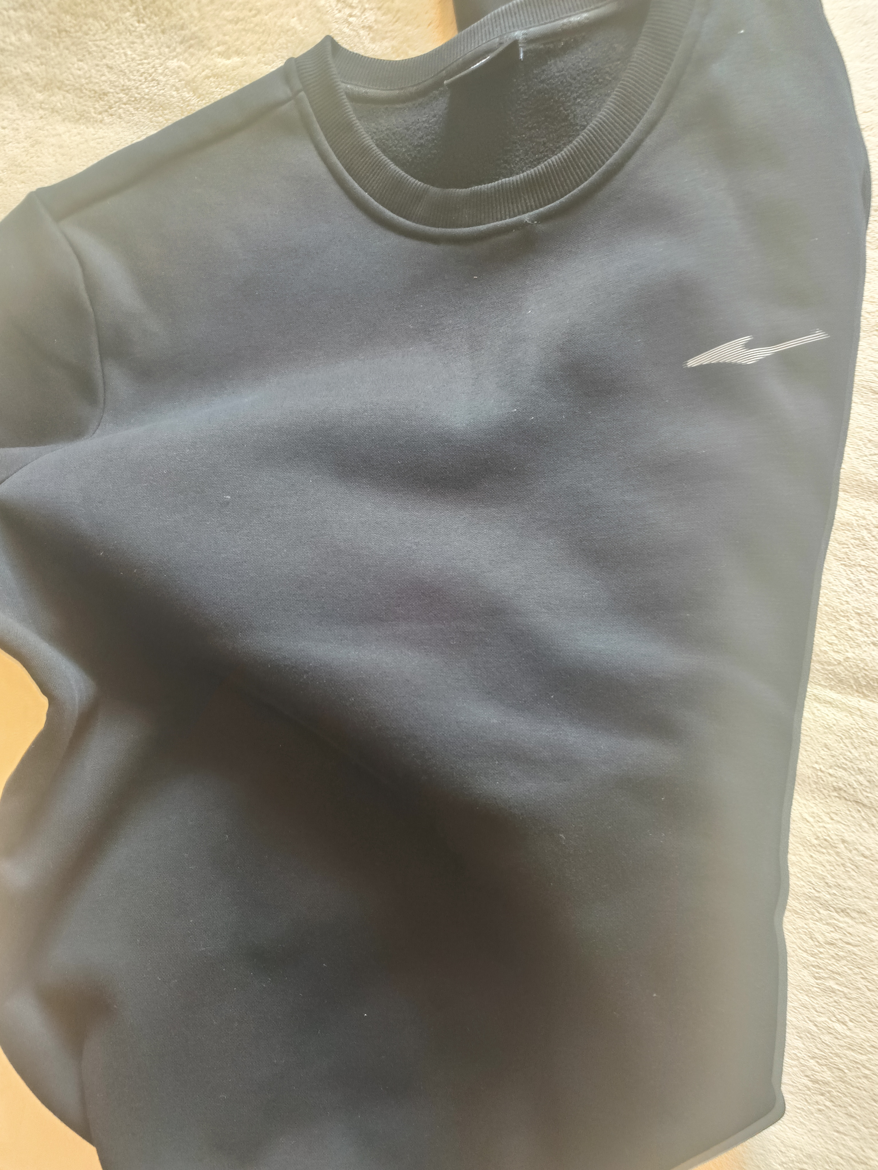 鸿星尔克卫衣男士秋季长袖衣服青少年运动休闲跑步上衣打底衫舒适针织衫 实拍图