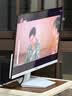 HPC24.5英寸白色显示器原生144Hz 内置音响 硬件低蓝光 家用办公游戏电脑显示屏2026升级款 25G43FW 实拍图