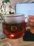 大益TAETEA茶叶普洱茶双层滤水玻璃茶杯 耐冷耐热茶水分离 实拍图