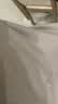 凡客诚品（VANCL）纯棉长袖T恤男春秋季圆领内搭衣服休闲宽松透气打底衫 沙色 XL 实拍图