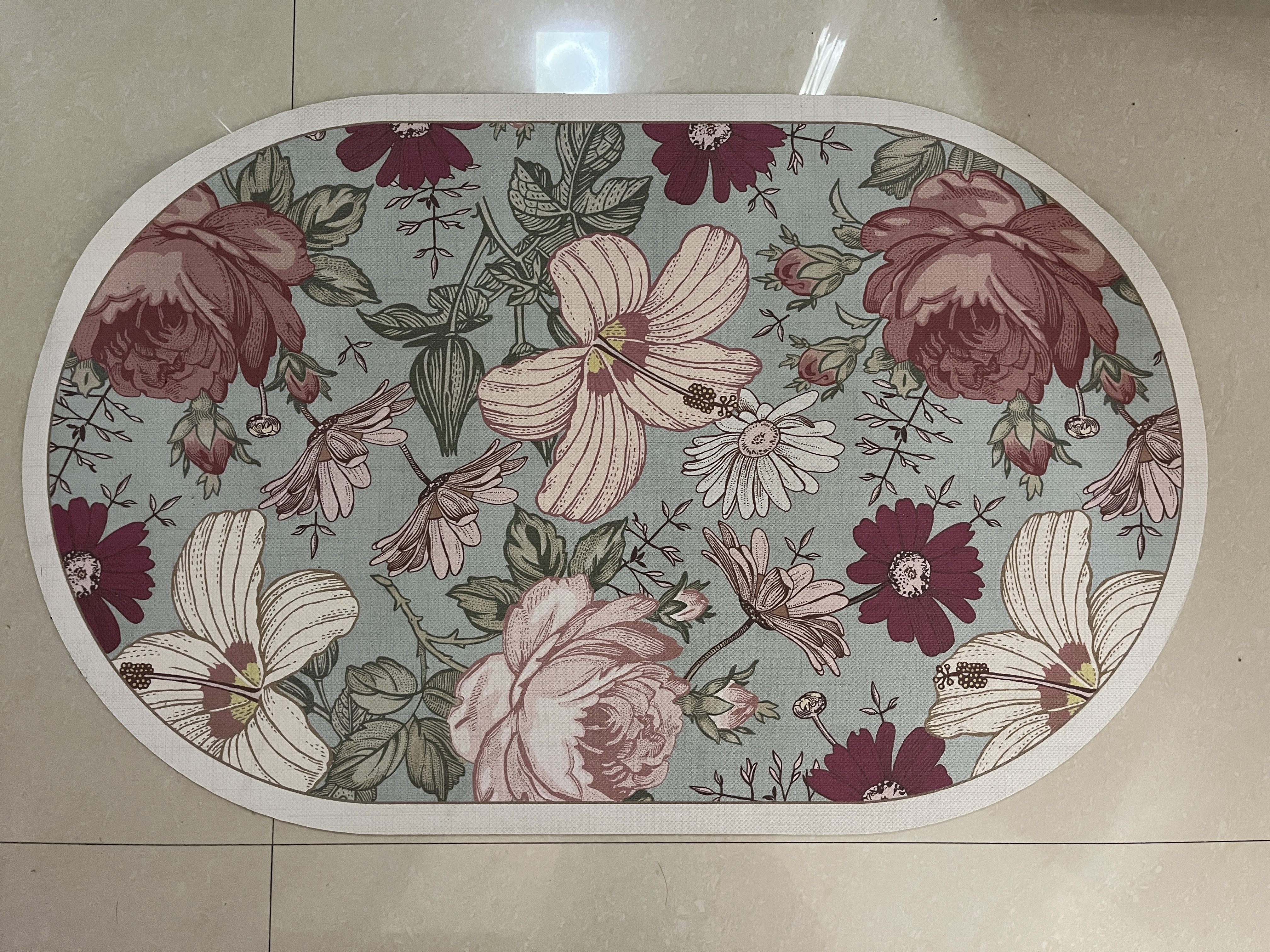 大江浴室地垫吸水防滑厕所门口卫生间脚垫40x60cm 实拍图