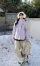 伯希和（Pelliot）赵露思同款山野经典2.0户外冲锋衣三合一防水秋外套女12340106紫M 实拍图