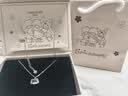 潮色绘三丽鸥hellokitty摇摇乐银项链女生生日礼物女士轻奢礼物女友3225 实拍图