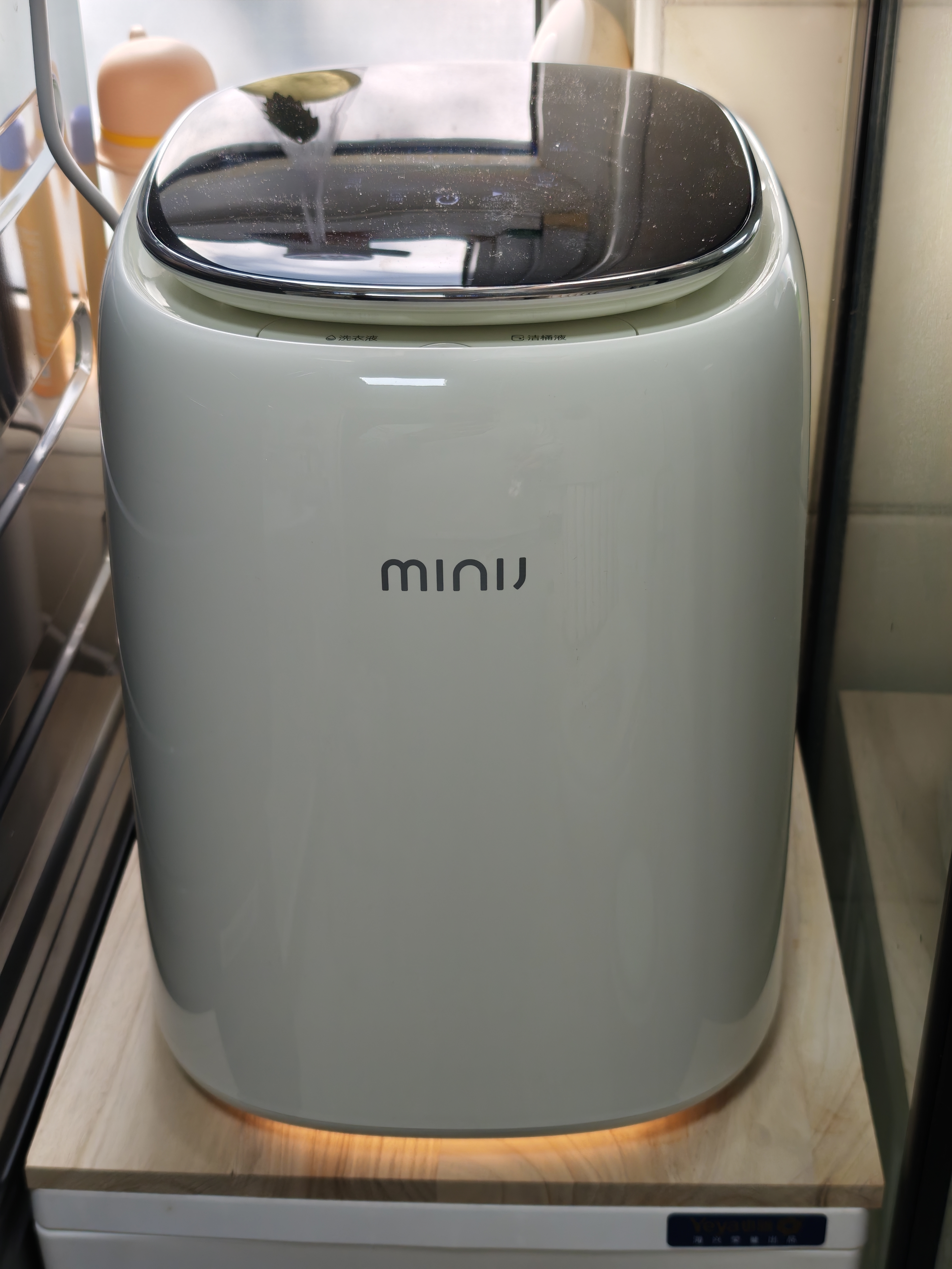 小吉（MINIJ）内裤内衣洗衣机0.5kg迷你内衣裤专用 洗烘一体 35分钟闪烘 去血渍 U10-MD Pro2.0 实拍图