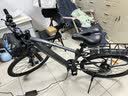 永久锂电池助力电动自行车禧玛诺变速超长续航山地车男女士双碟刹单车 F58摩天灰【助力续航约50-60KM】线碟 26英寸 实拍图