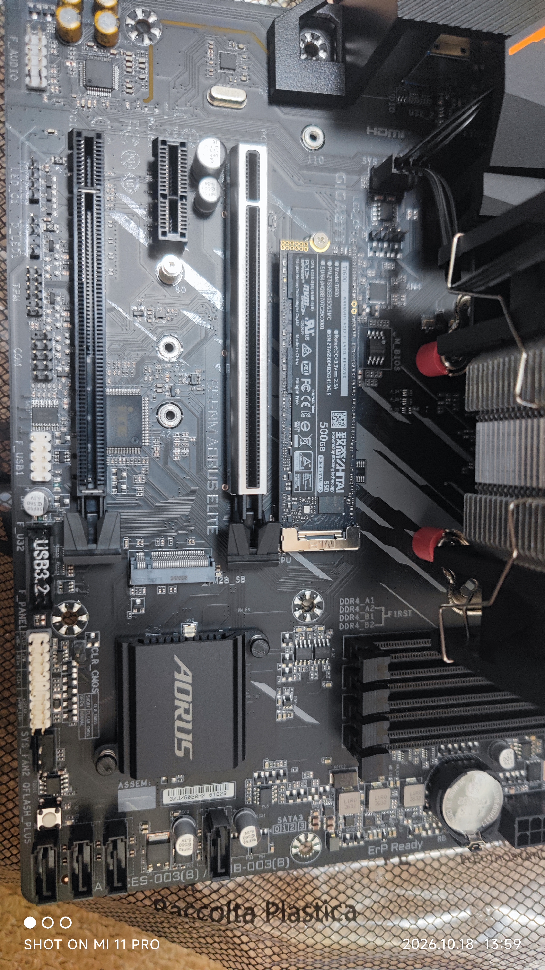 致态（ZhiTai）长江存储 500GB SSD固态硬盘 NVMe M.2接口 Ti600系列 (PCIe 4.0 产品) 实拍图