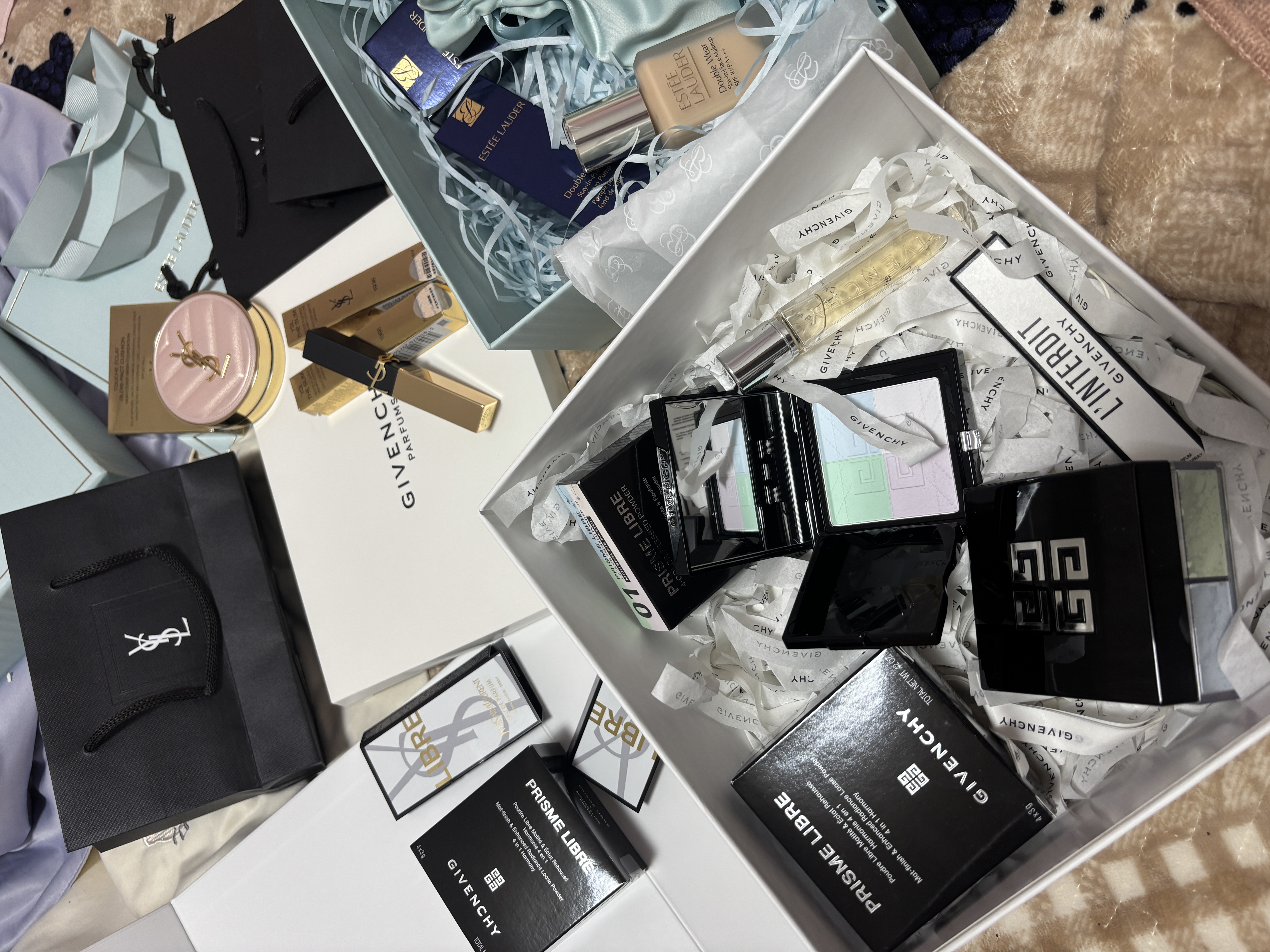 纪梵希（Givenchy）【11.11买正送正】四宫格散粉1双支囤货定妆蜜粉 生日礼物送女友 实拍图