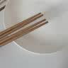双枪天然竹筷子 无漆无蜡家用竹筷餐具套装10双装招财进宝升级款 实拍图