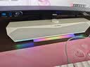 COLORFIRE七彩虹蓝牙5.3电脑音响音箱桌面电竞游戏RGB灯效台式机笔记本主机usb超重低音炮圣诞礼物CF100白色 实拍图