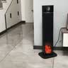 美的（Midea）【火焰轻奢】石墨烯语音暖风机取暖器家用电热电暖器全屋大面积升温电暖气轻音节能小太阳 NFT-HYR 实拍图