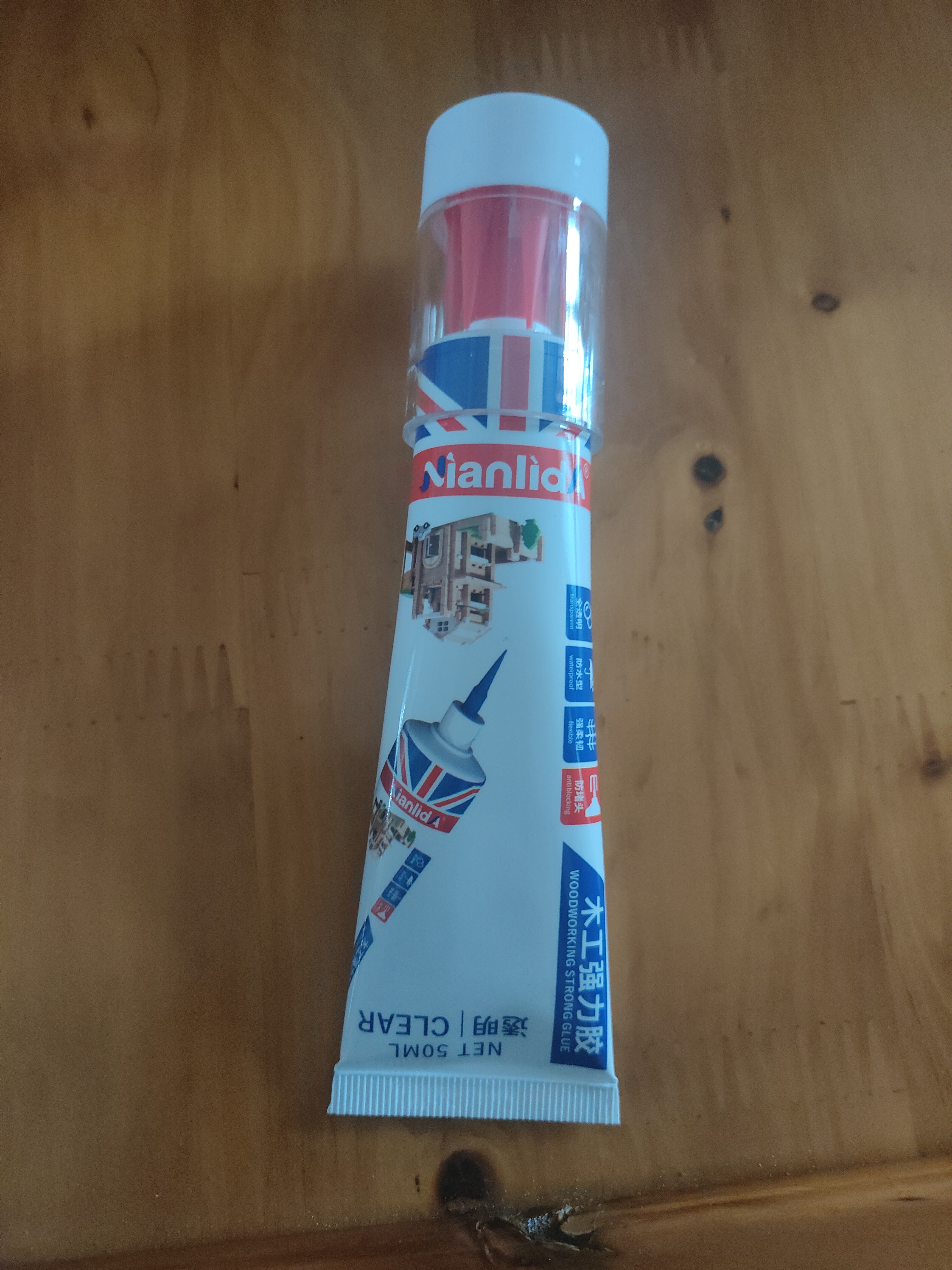 NianlidA【代替钉子】英国品牌木工强力胶水 高粘拼接板材地板桌椅粘接防水不开裂透明低味环保粘接胶水 实拍图