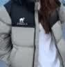 骆驼（CAMEL）【迪丽热巴同款】冬季羽绒服男女士同款热能速暖加厚面包服外套 实拍图