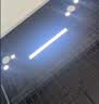 灯灵办公室吊线灯LED长条灯吸吊两用超亮节能办公写字楼超市商场工程工业专用平板灯 黑框直角 120x10cm 40W 白光 实拍图