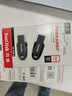 Sandisk闪迪256GB USB3.2 U盘 CZ550黑色 读速100MB/s 安全加密 数据恢复 学习办公电脑车载 高速大容量优盘 实拍图