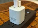 纽曼（Newmine）30W氮化镓PD快充充电器USB+Type-C双口充电头兼容27/20W/18W支持iPhone18/17/16/15/14手机平板 蓝 实拍图