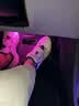 亚瑟士ASICS男女户外舒适透气慢跑鞋 GEL-KAHANA 8 FL 白色/蓝紫色 42.5 实拍图