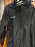 卡尔美（KELME）运动外套男风雨衣防泼水防风衣男女连帽足球训练外套 黑色 L  实拍图