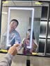 恋派浴室柜 陶瓷一体盆卫生间洗脸盆柜组合悬挂式洗漱台智能洗手盆柜 智能镜柜】珠光灰【促销中】80cm 实拍图